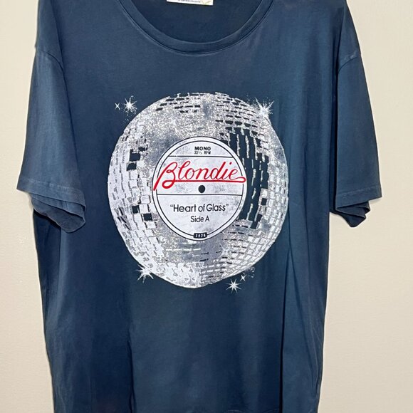 Letluv for Anthropologie Distressed Blondie Printed Tee - Picture 7 of 12